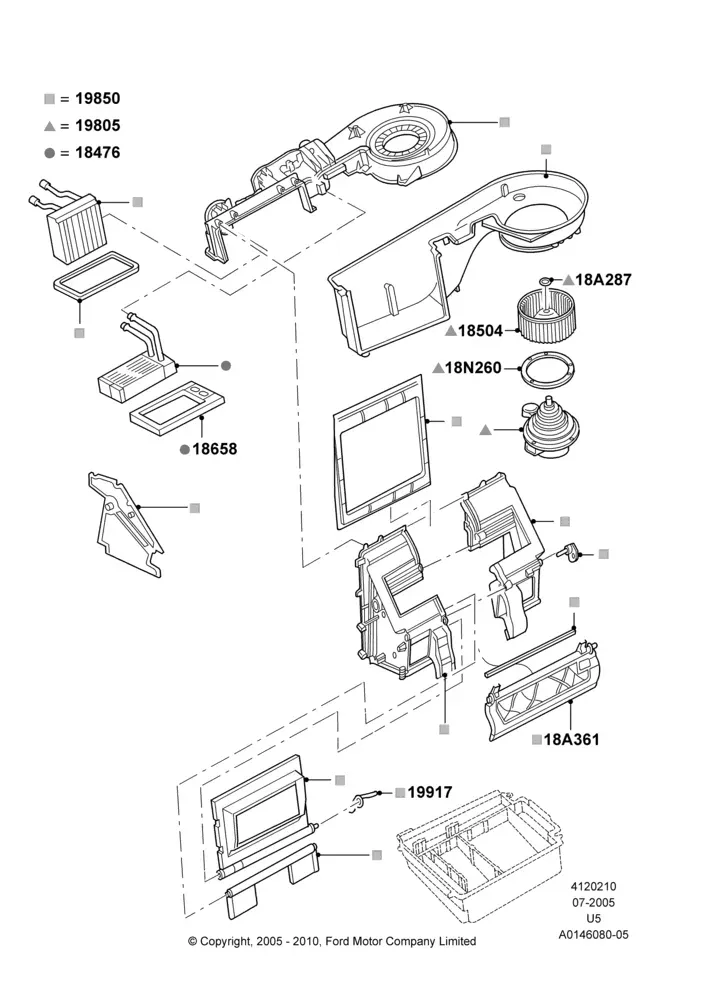 Heating and air conditioning system diagram