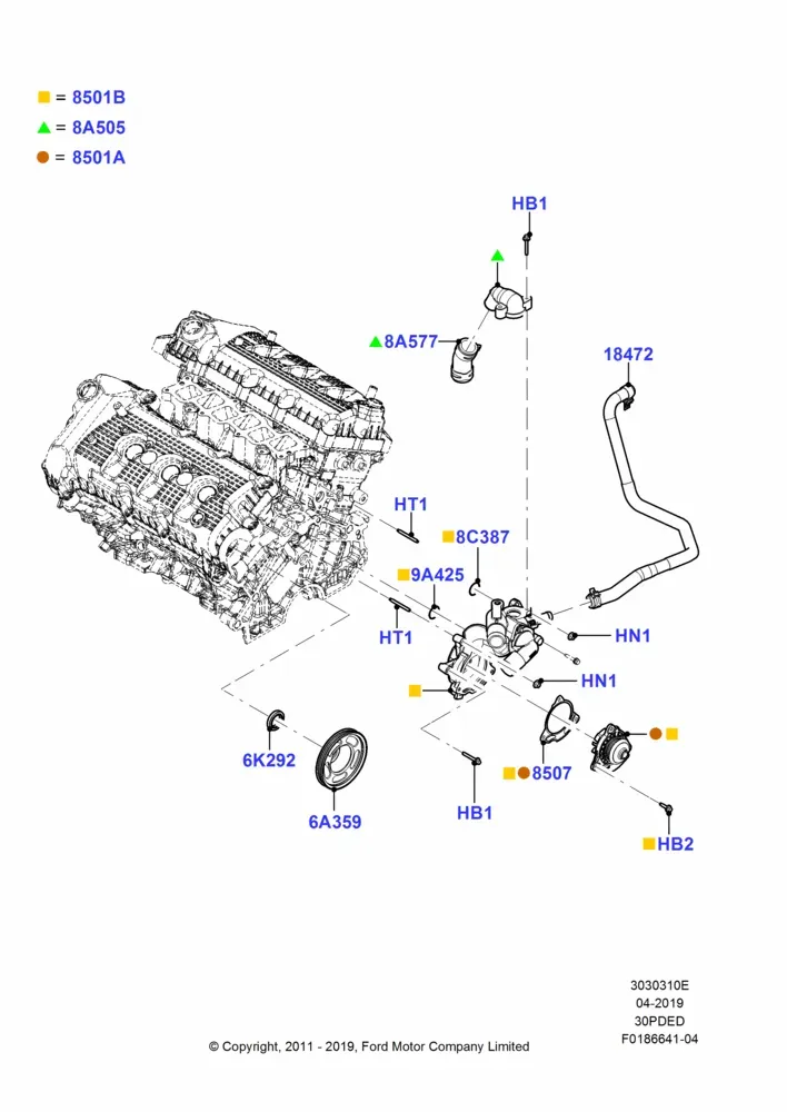 Water Pump diagram