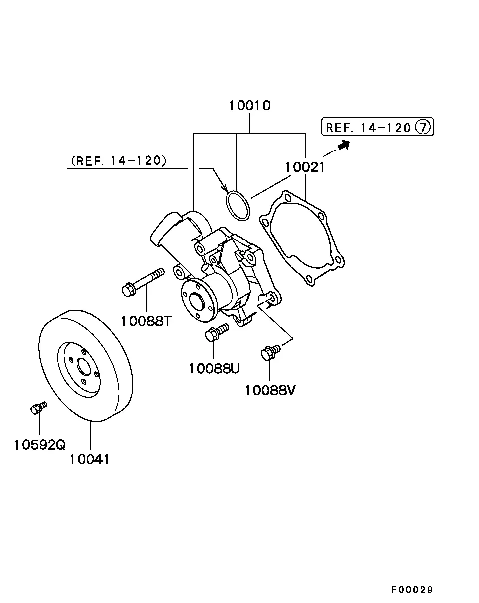 Water Pump diagram
