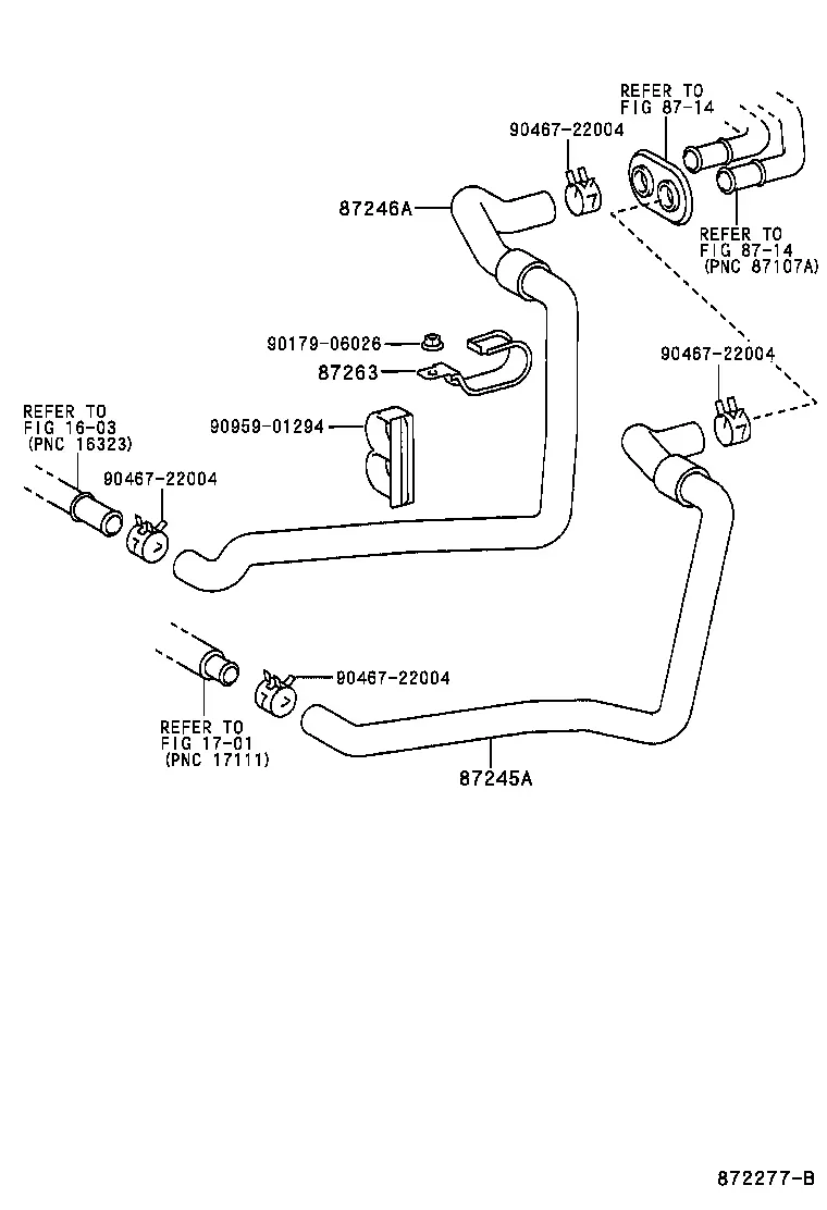 Heater cooling system diagram