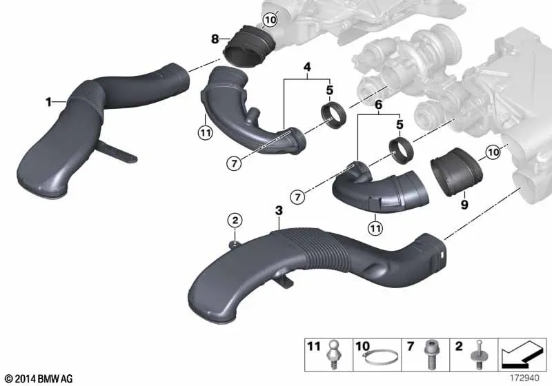 Air intake diagram