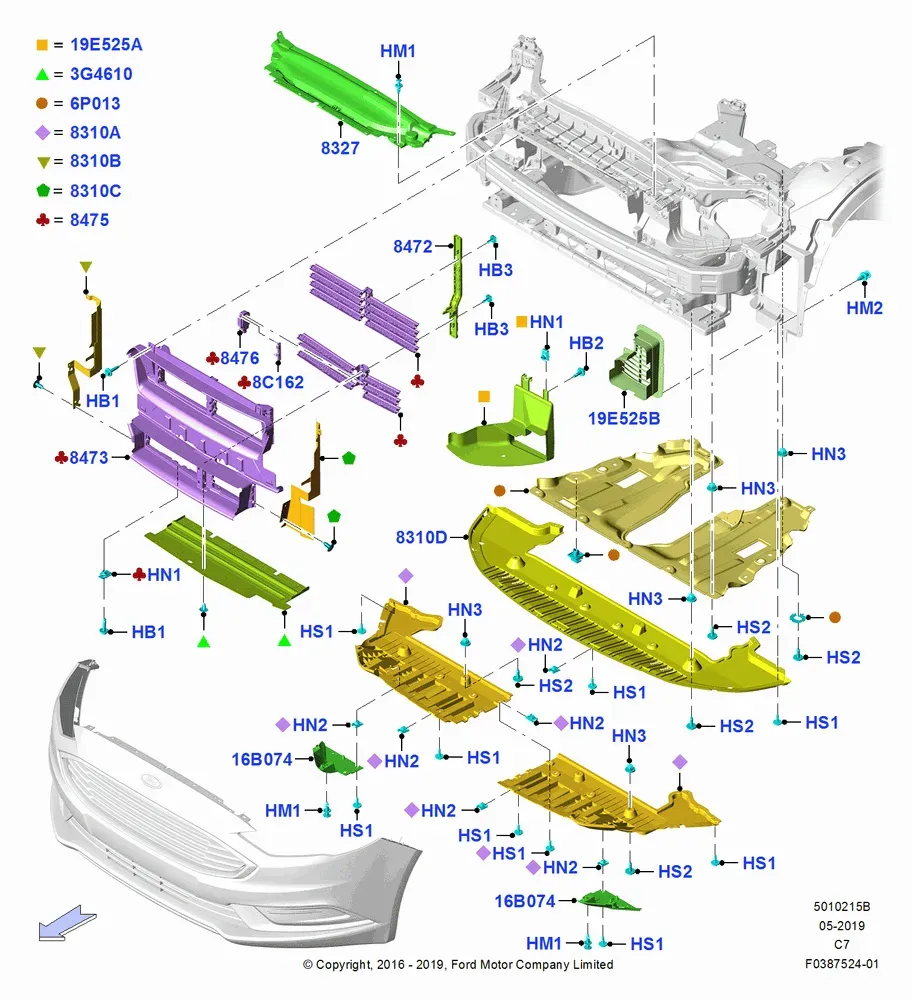 Air Deflectors diagram