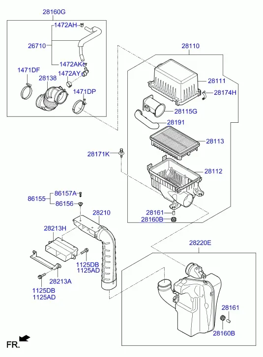 Air Filter diagram