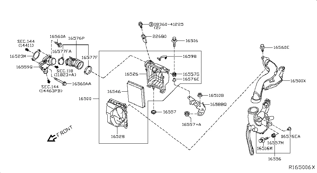 Air Filter diagram