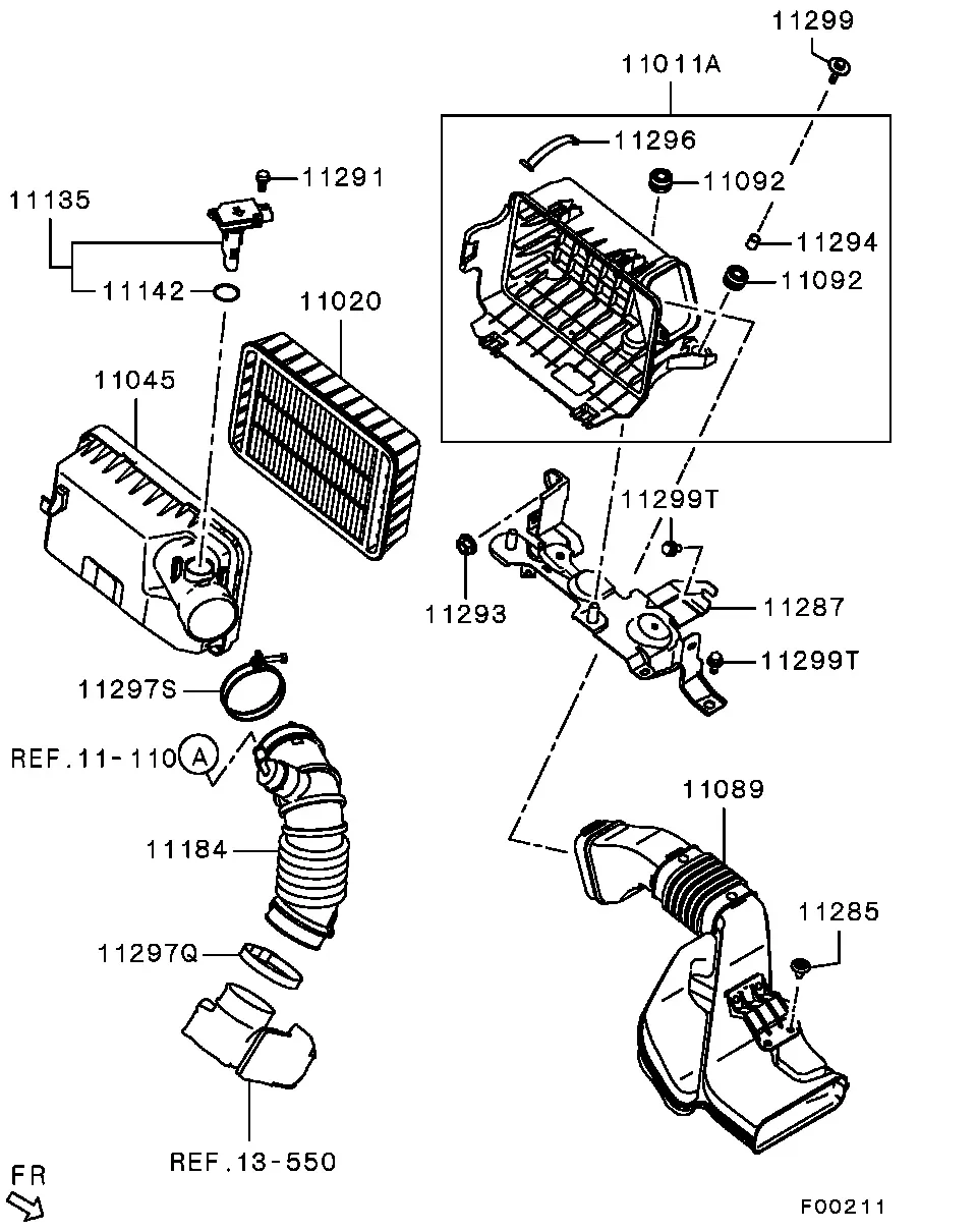 Air Cleaner diagram
