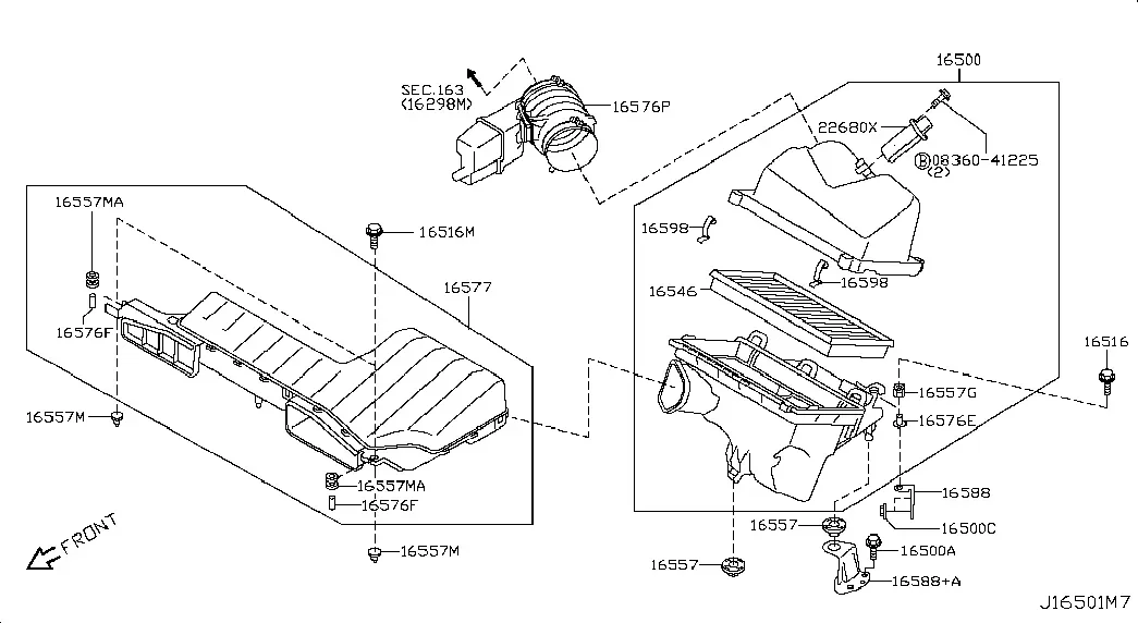 Air Filter diagram