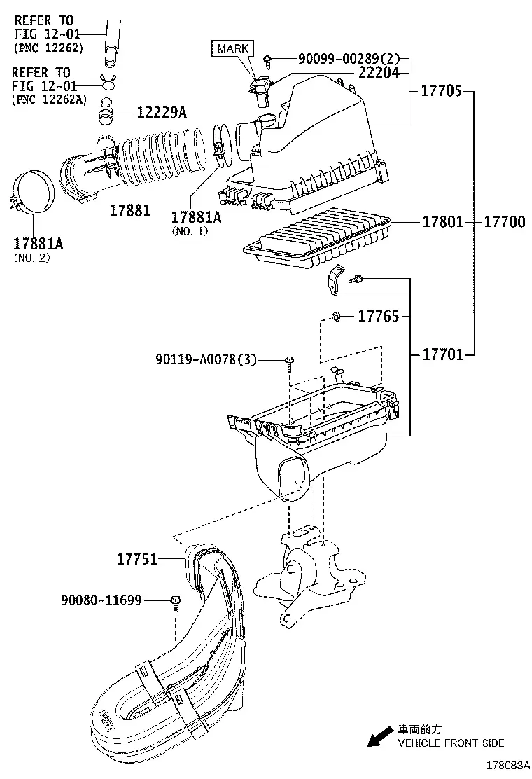 Air Cleaner diagram