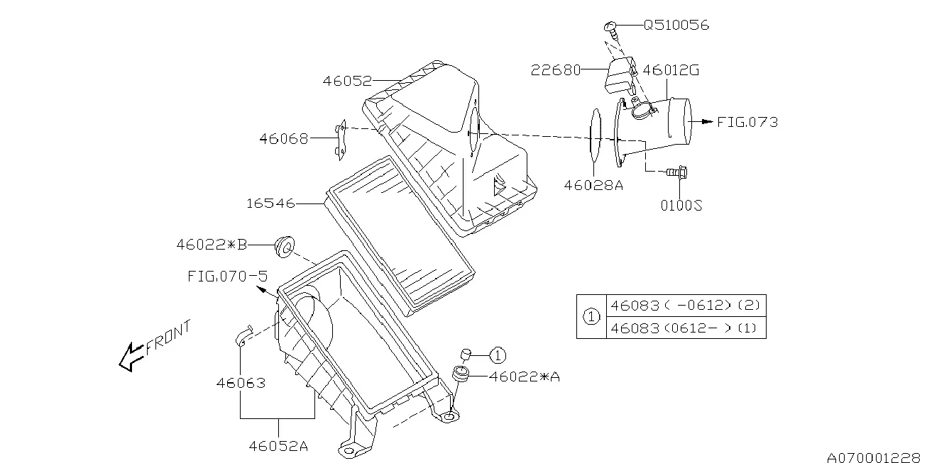 Air Cleaner diagram