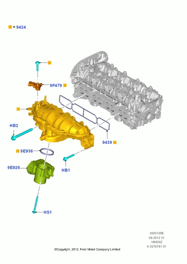 Intake Manifold diagram