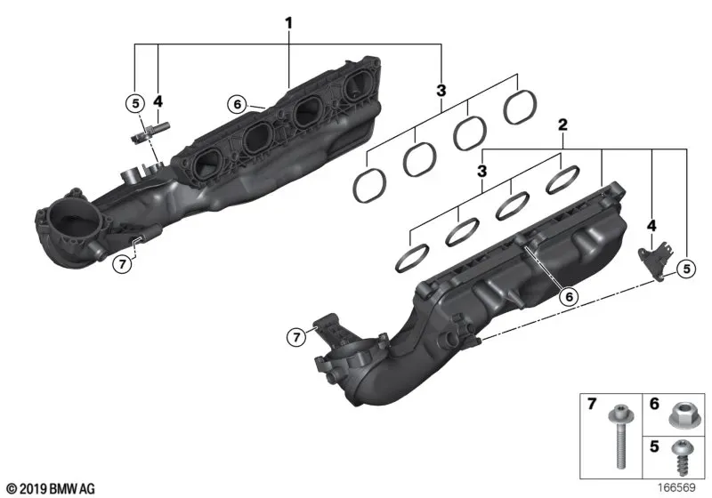 Intake manifold diagram