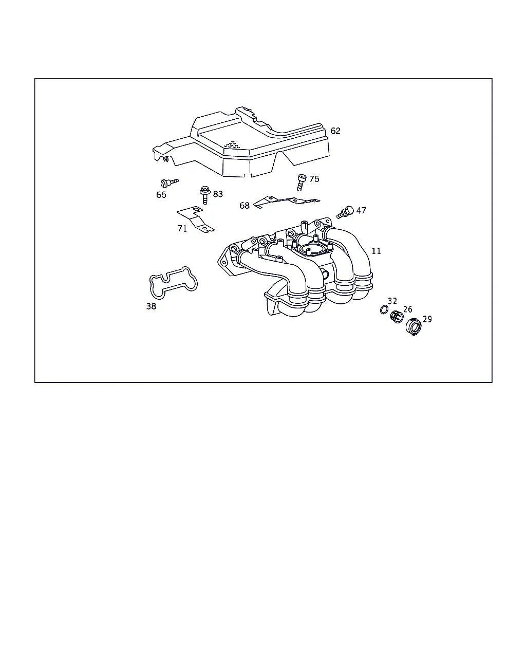 Intake manifold diagram