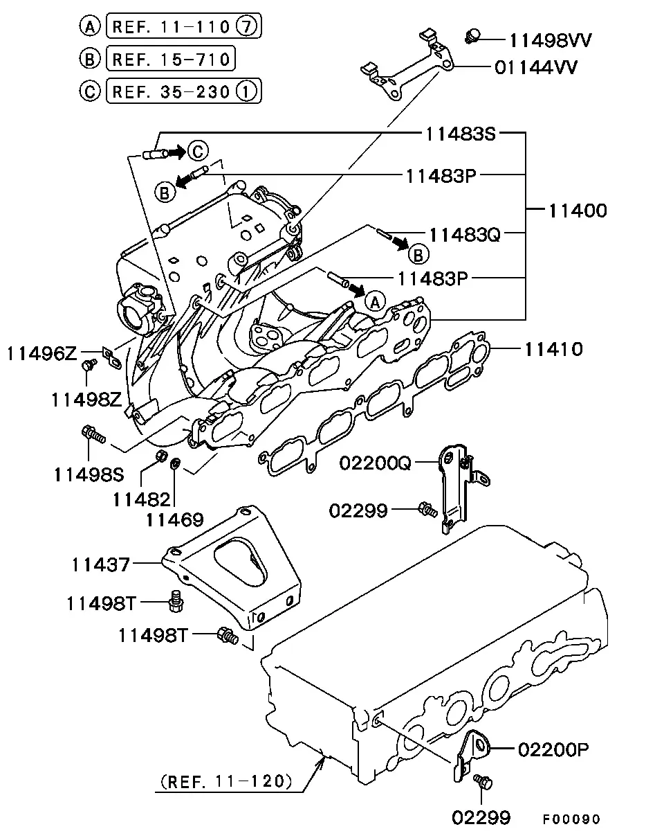 Intake Manifold diagram
