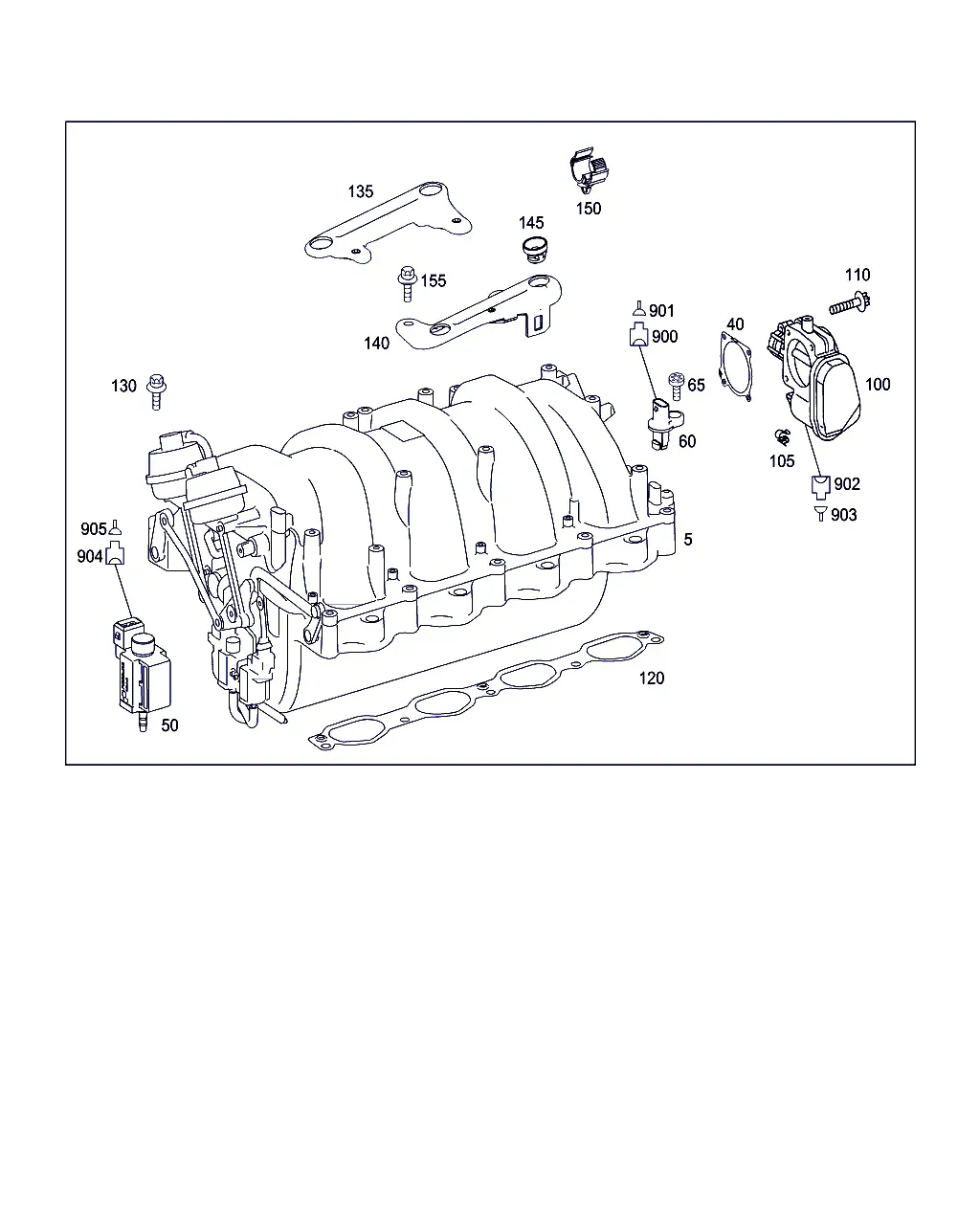 Intake Manifold diagram