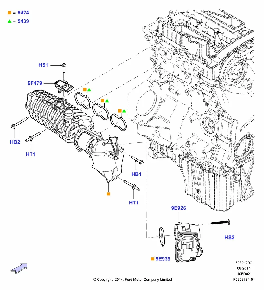 Intake Manifold diagram