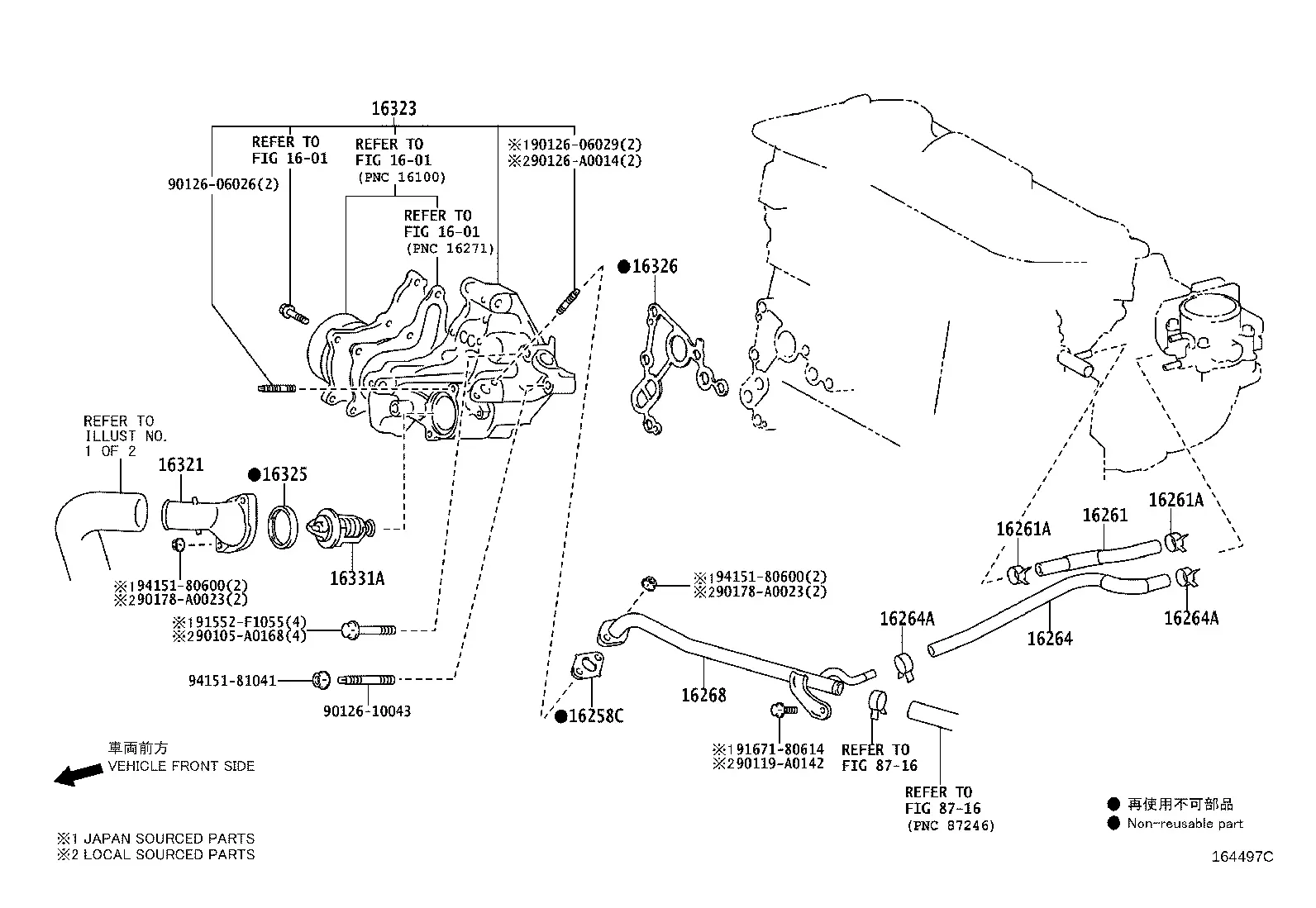 Cooling system diagram