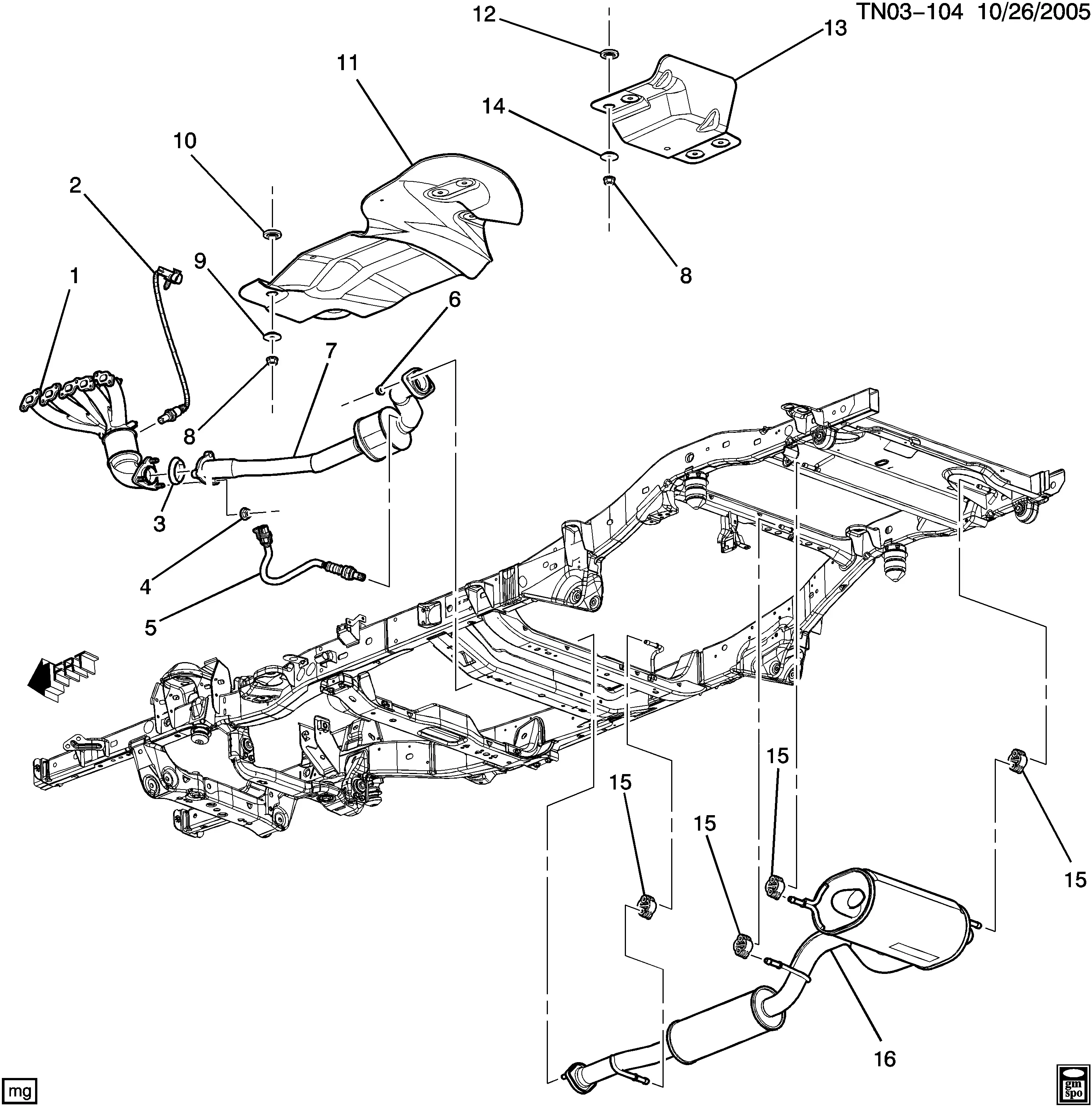 Exhaust System diagram