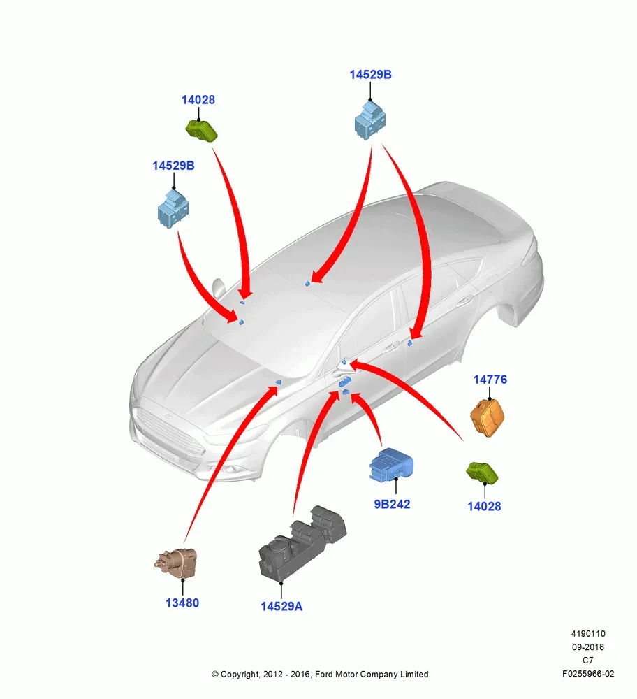 Brake Light Switch diagram