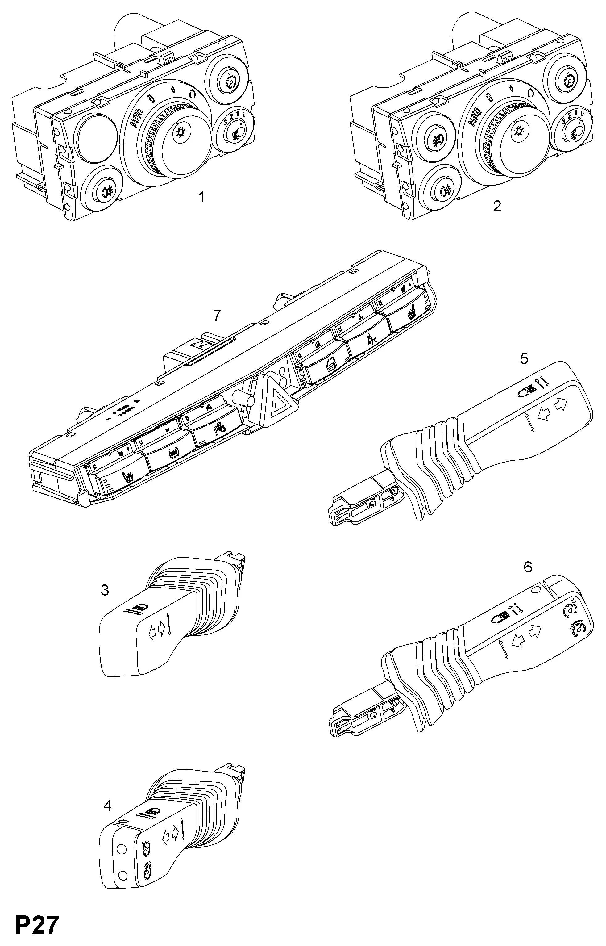 Turn Signal Switch diagram
