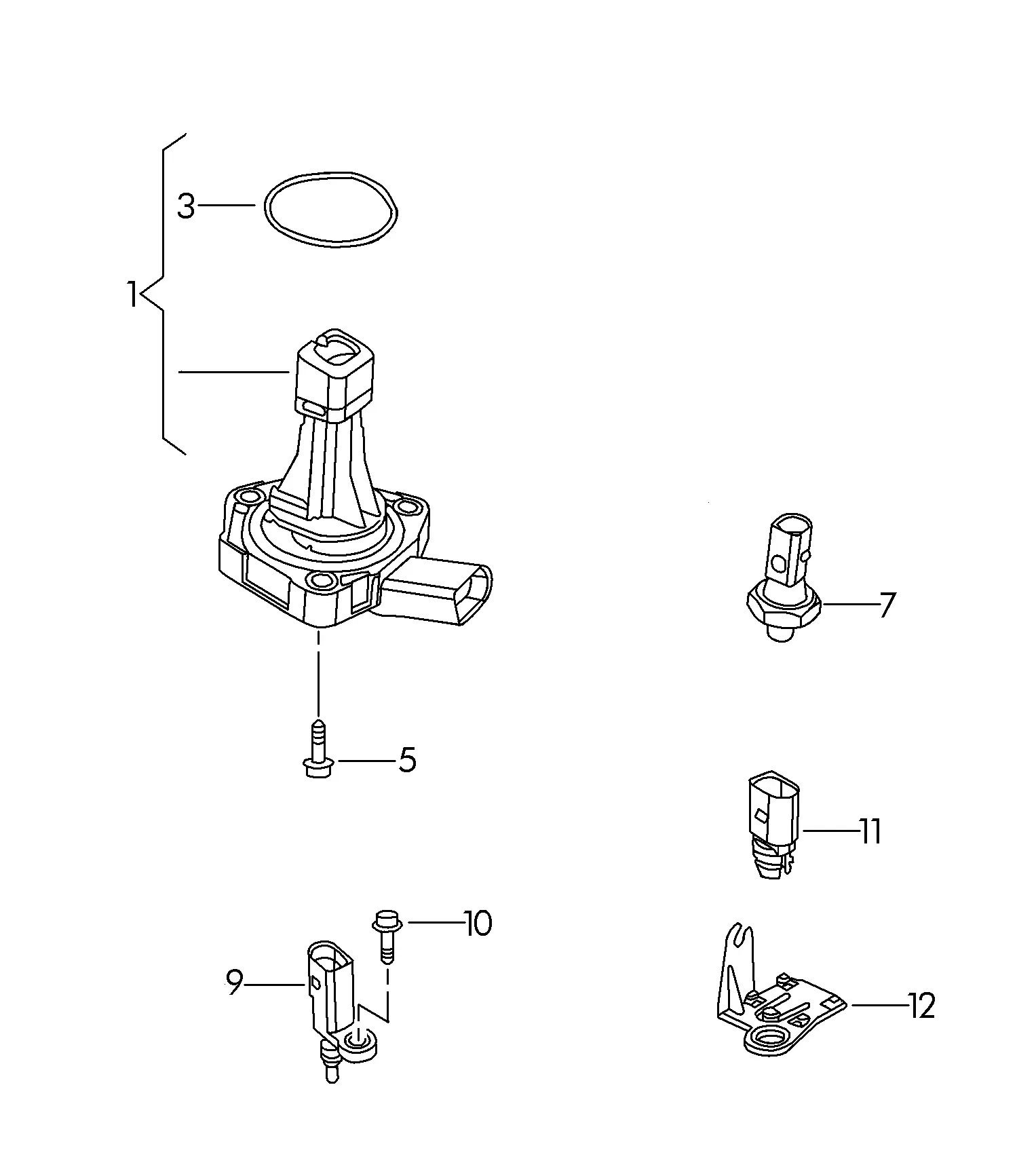 Engine Switches and Sensors diagram