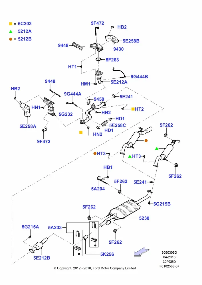 Exhaust System diagram