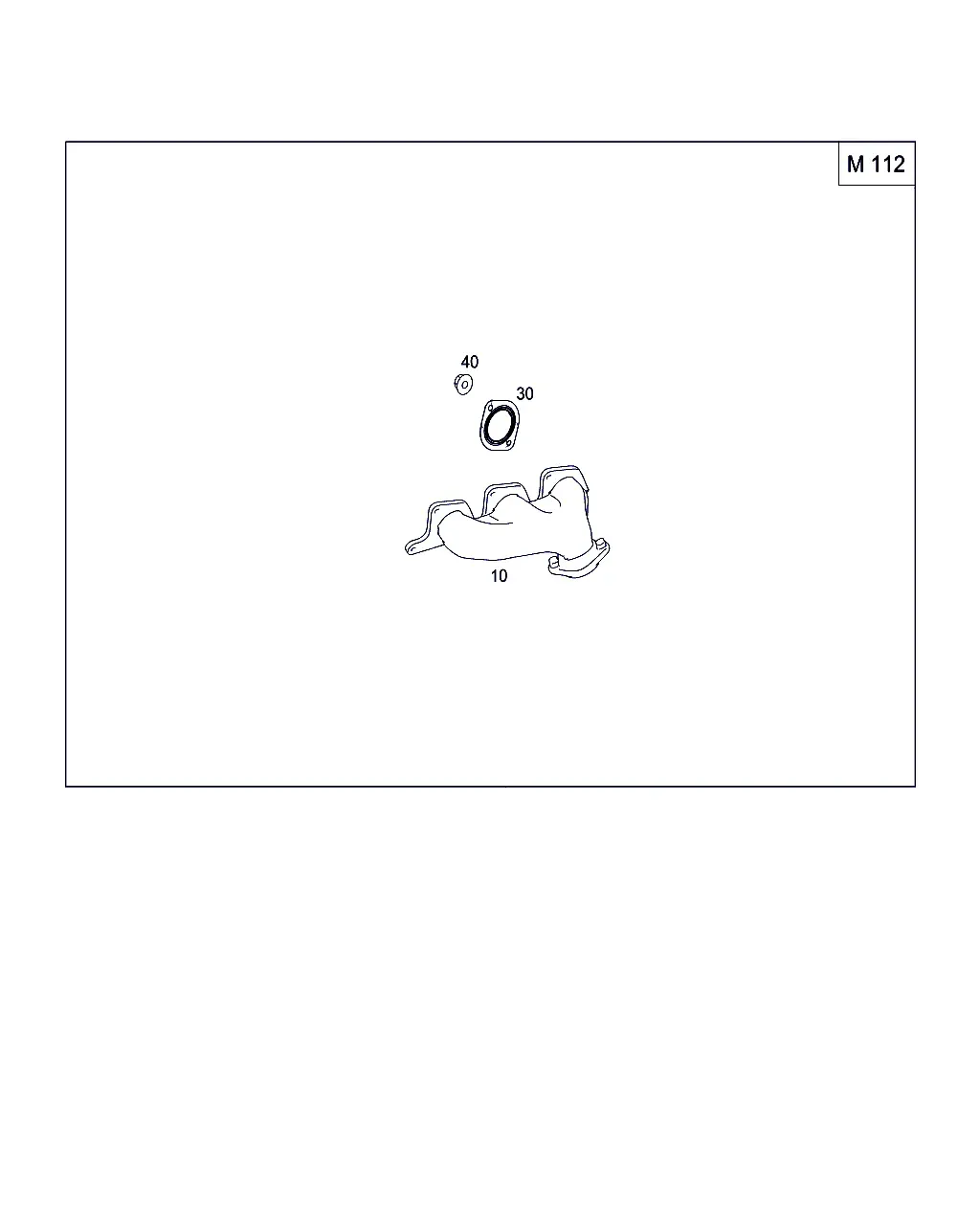 Exhaust Manifold diagram