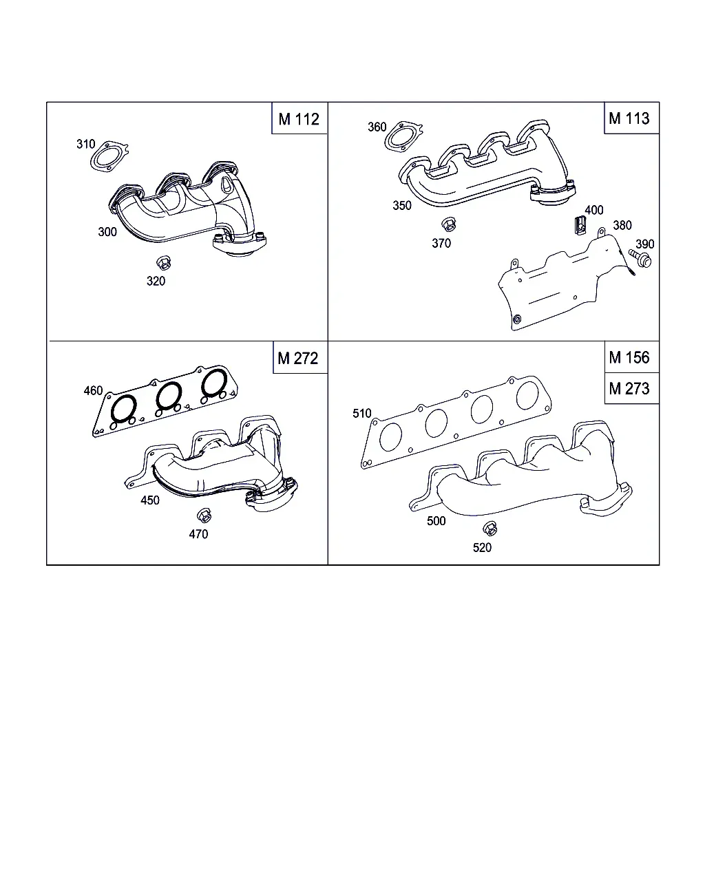 Exhaust Manifold diagram