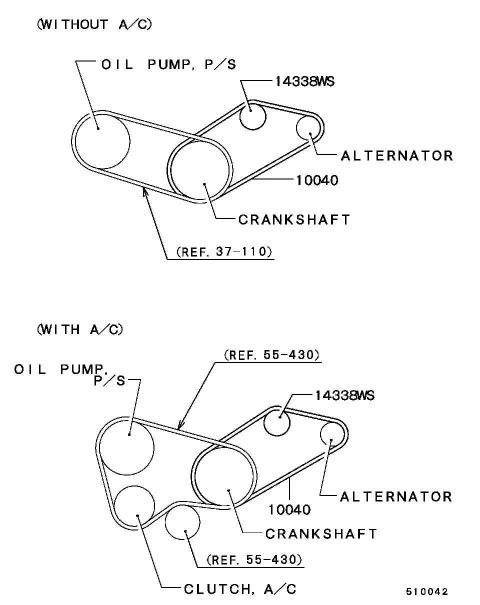 Accessory drive diagram