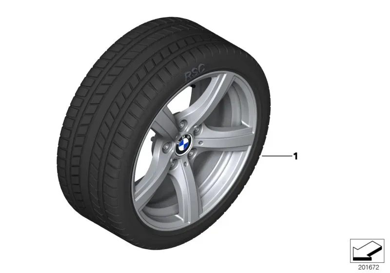 Wheel assembly diagram