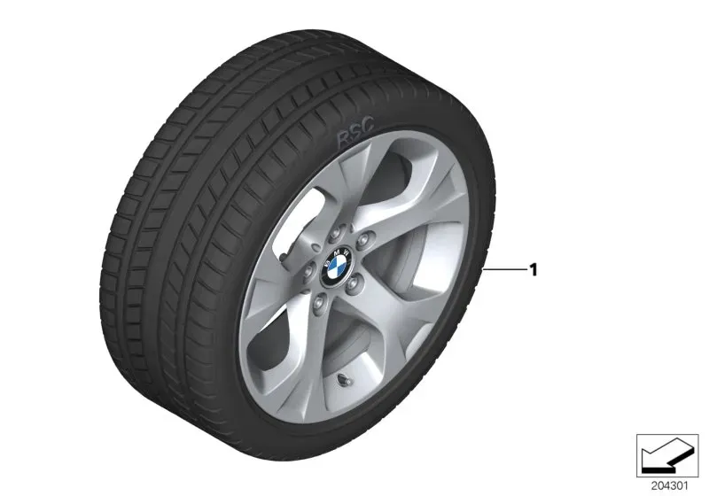 Wheel assembly diagram