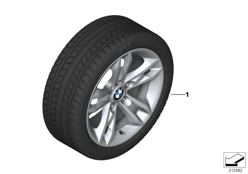 Winter wheel assembly diagram