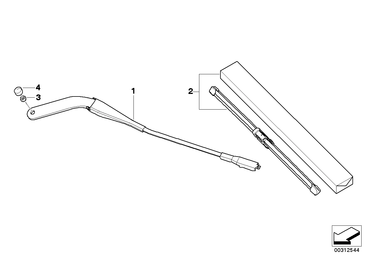 Wiper system diagram