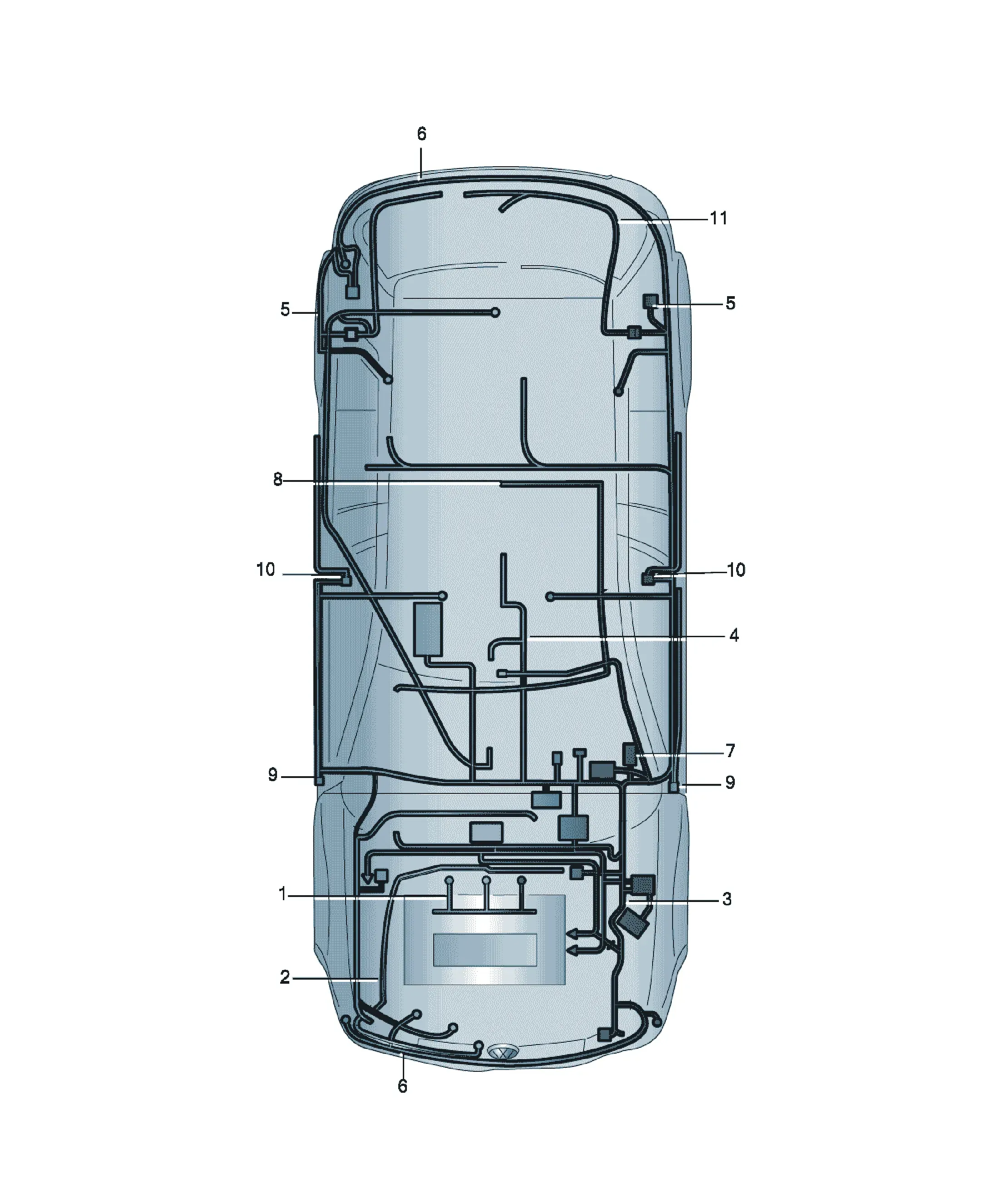 Wire set diagram