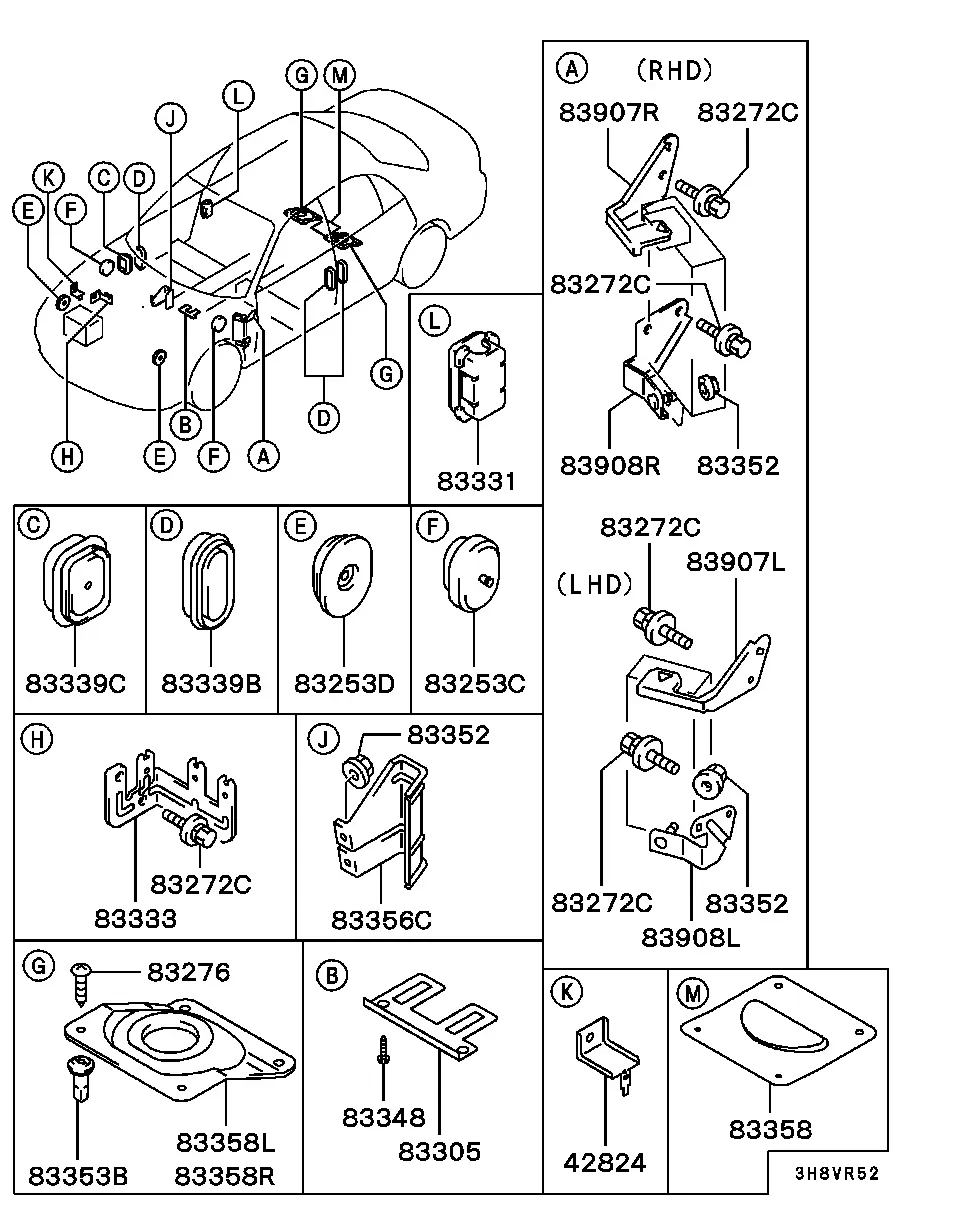 Wiring & Attaching parts 4 diagram