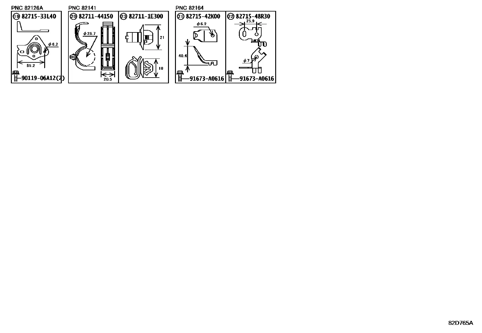 Wiring & Clamp 9 diagram