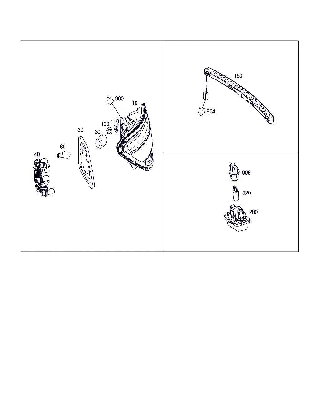 Rear Lights diagram