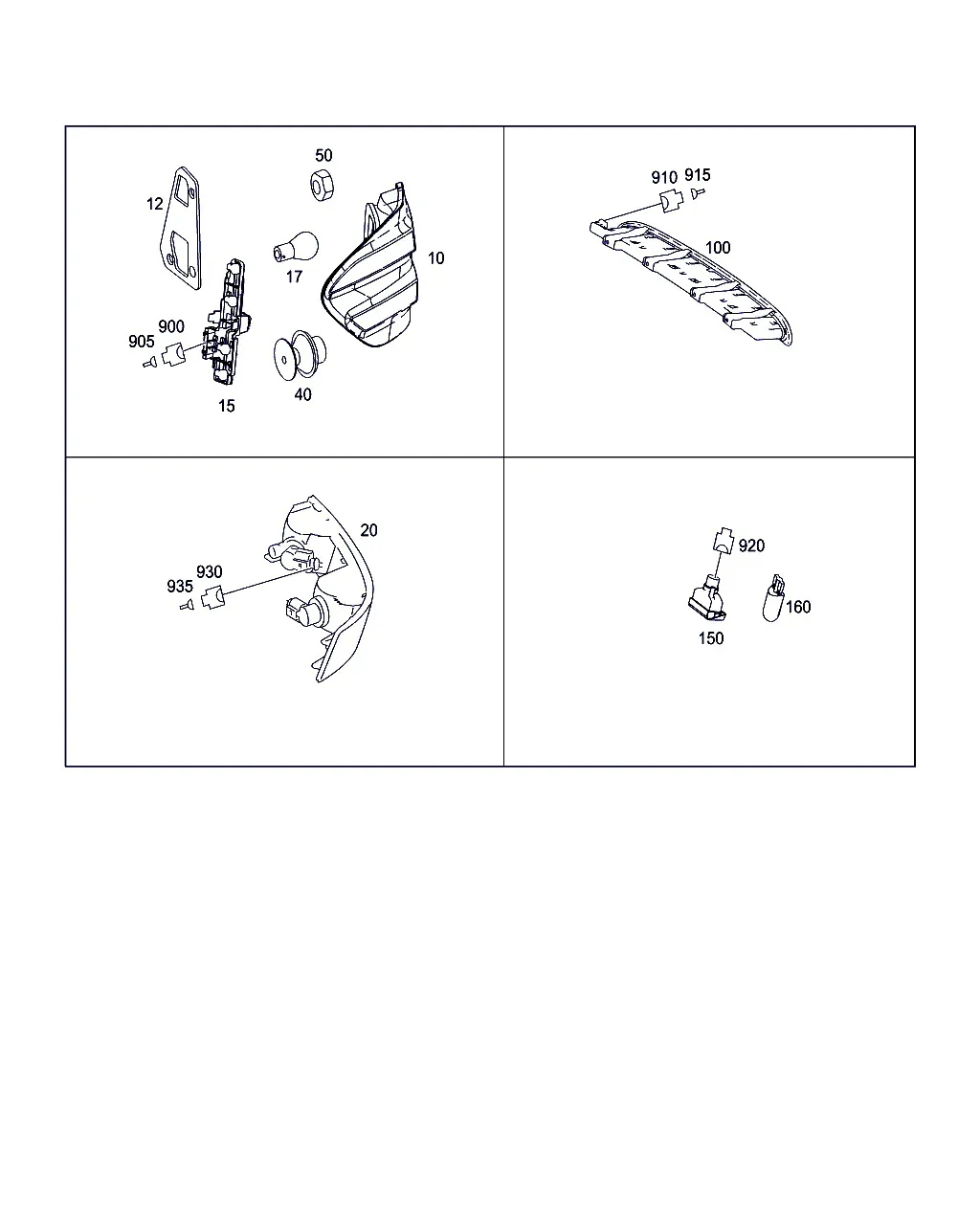 Rear Lights diagram