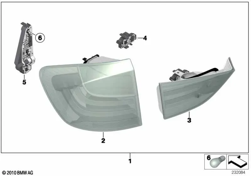 Black Line Rear Lights diagram