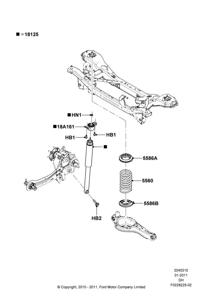 Rear Springs And Shock Absorbers diagram
