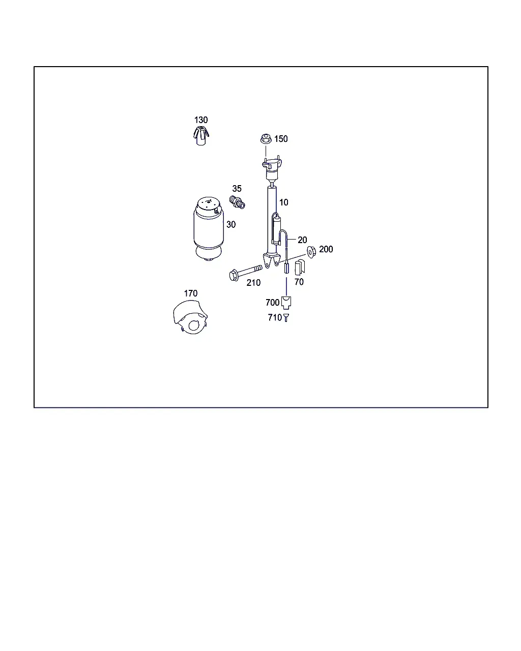 Rear Springs and Suspension diagram