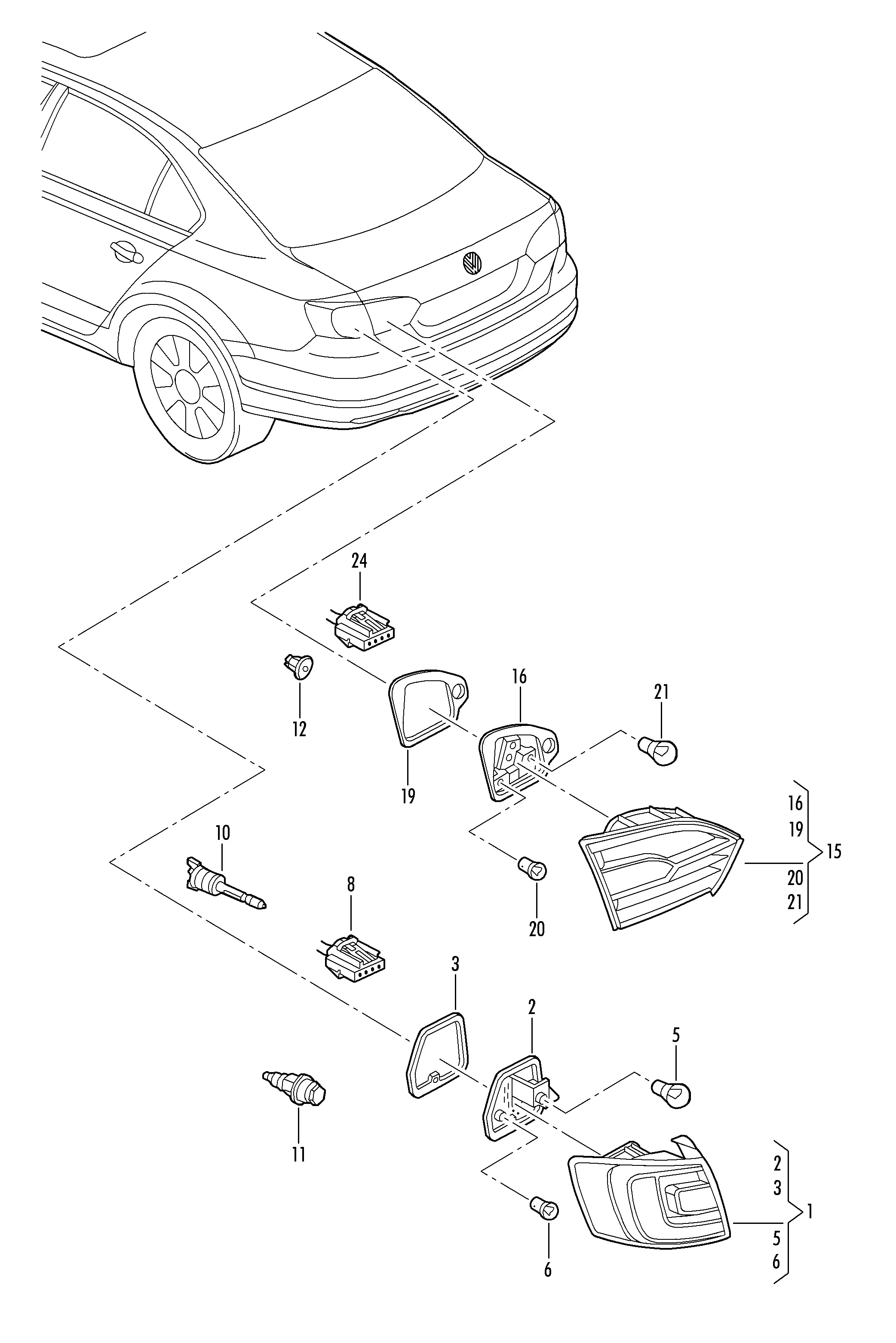 Tail Light diagram