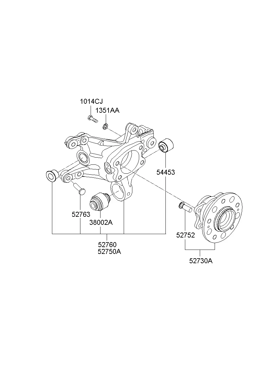 Rear Axle Assembly diagram