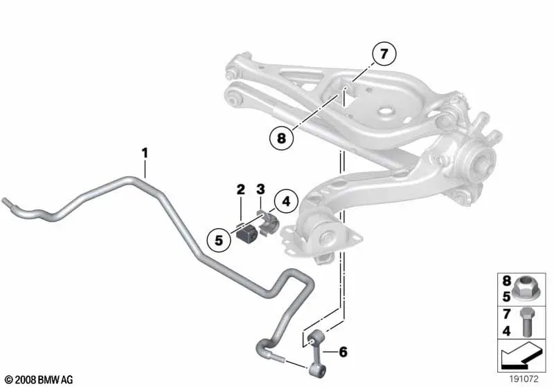 Rear Stabilizer Bar diagram