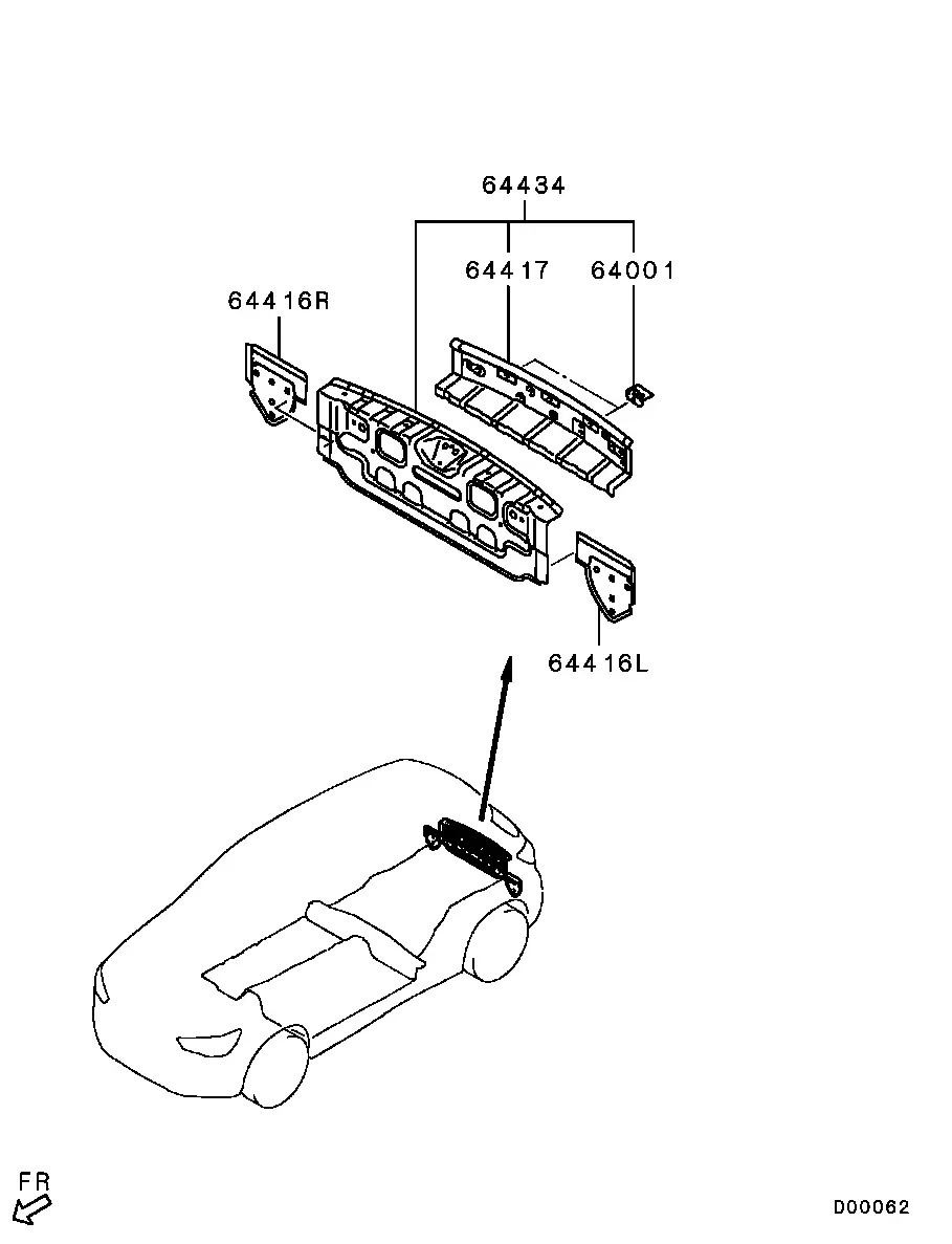 Rear End Structure diagram