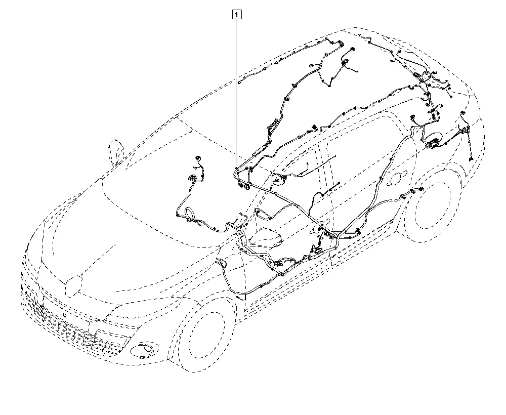 Rear wiring harness diagram