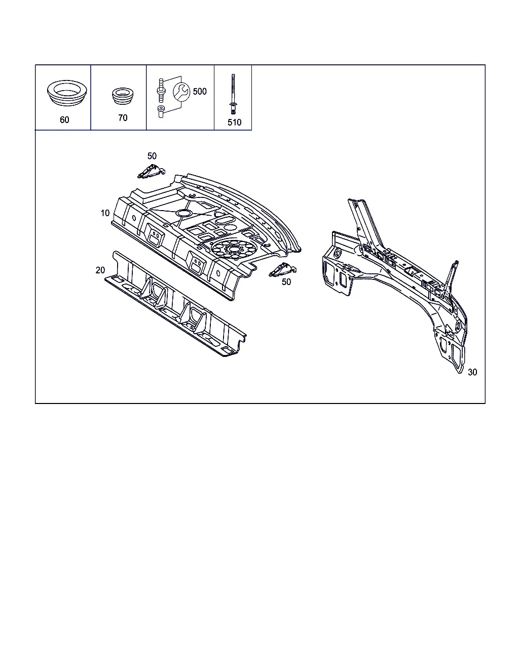 Rear Body Panel diagram