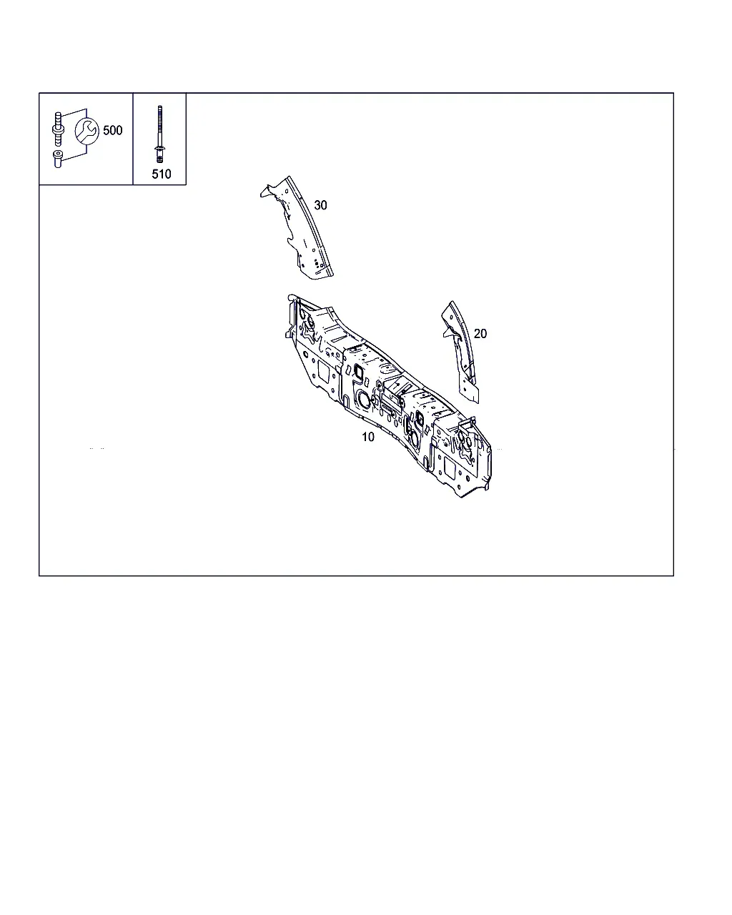Rear Body Panel diagram