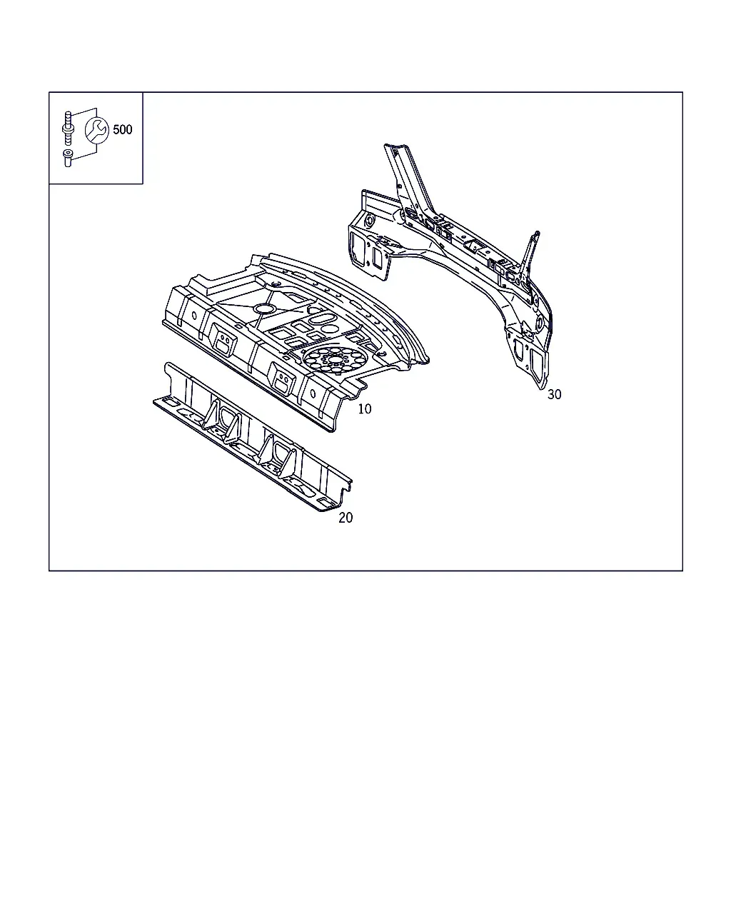 Rear Body Panel diagram