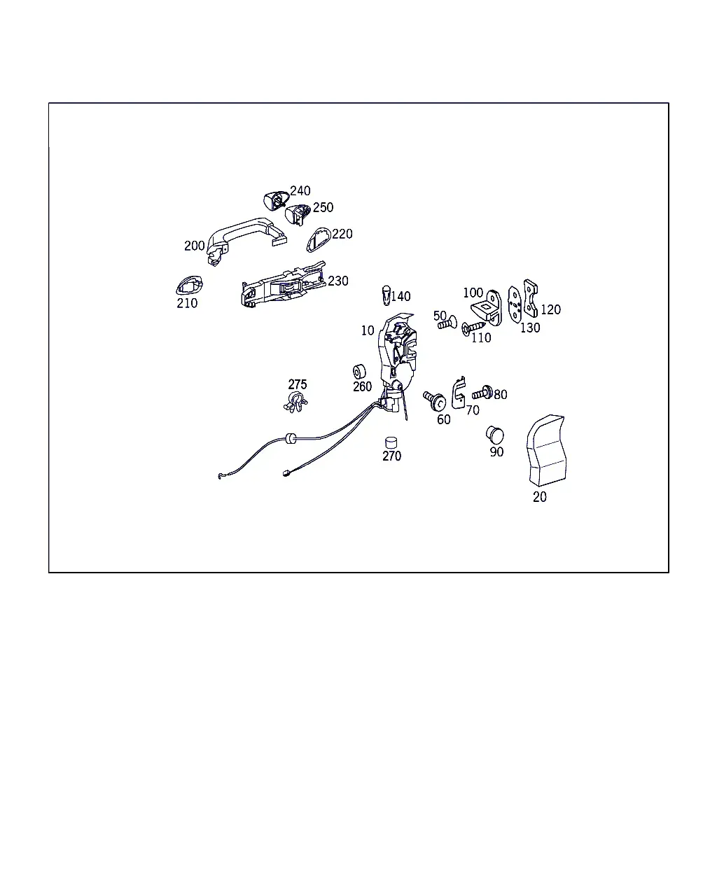 Front Door Locks diagram