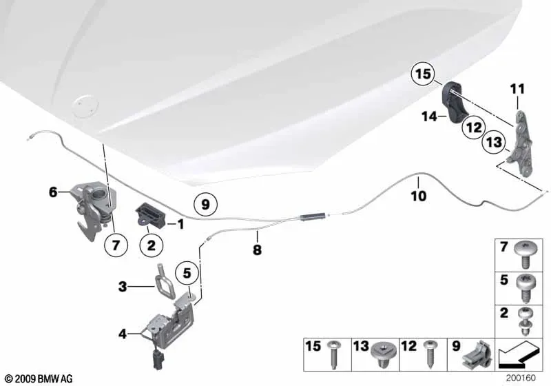 Hood Lock diagram