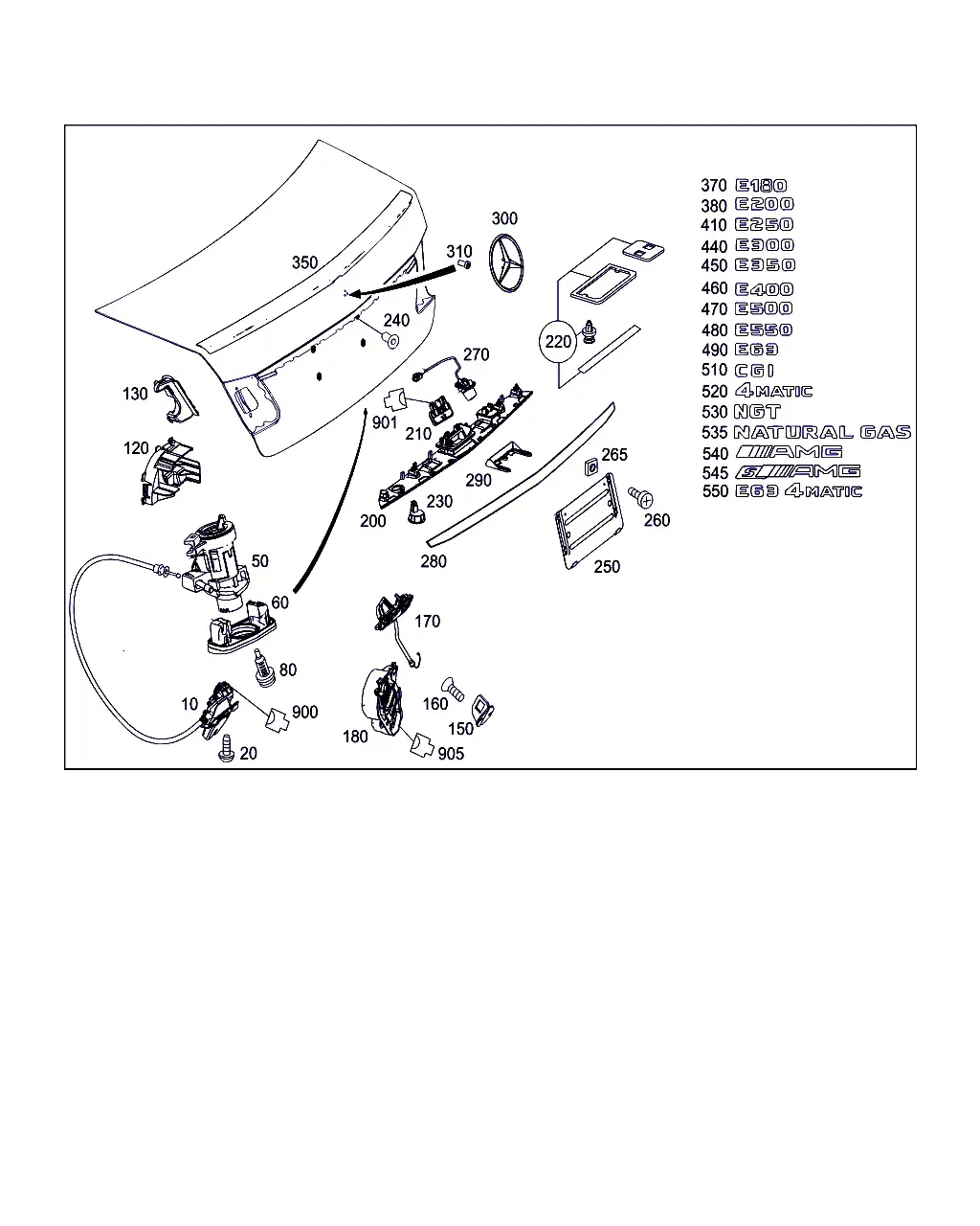 Trunk Lid Lock diagram